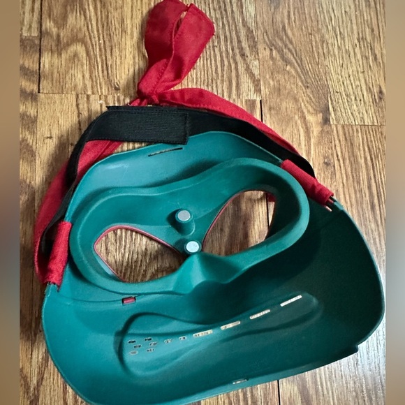 Vtg Teenage Mutant Ninja Turtles Mask Halloween Michelangelo 2013 - Picture 2 of 2